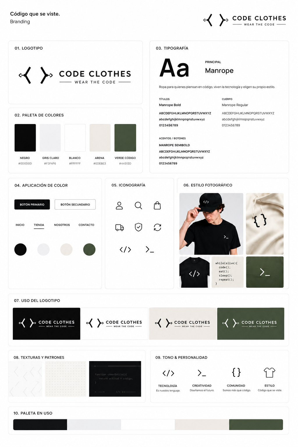 Branding Code Clothes